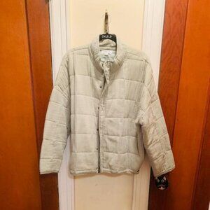 Light Sage Green O'Neil Quilted Jacket